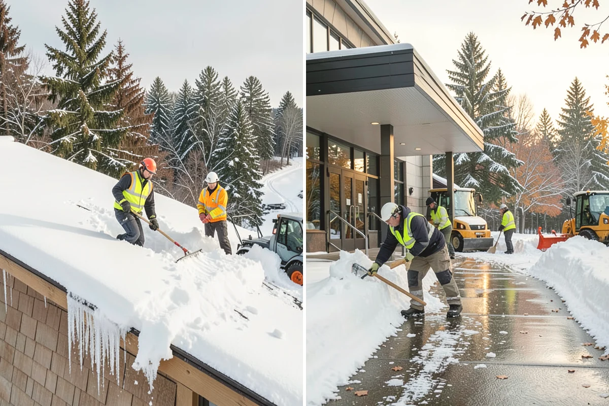 Industrial Facility Deicing in Duvall, King County, WA - Assess truck lanes, walkways, and staging areas with site management