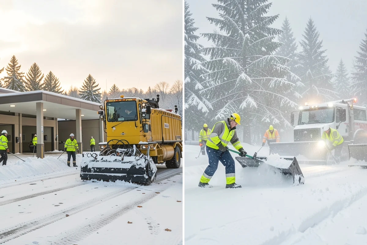 Industrial Facility Deicing in Edgewood, Pierce County, WA - Assess truck lanes, walkways, and staging areas with site management