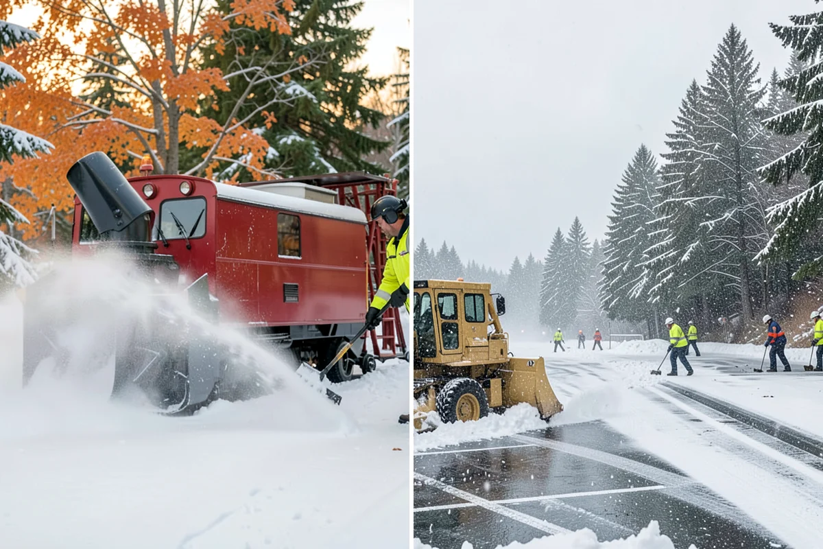 Industrial Facility Deicing in Enumclaw, King County, WA - Assess truck lanes, walkways, and staging areas with site management
