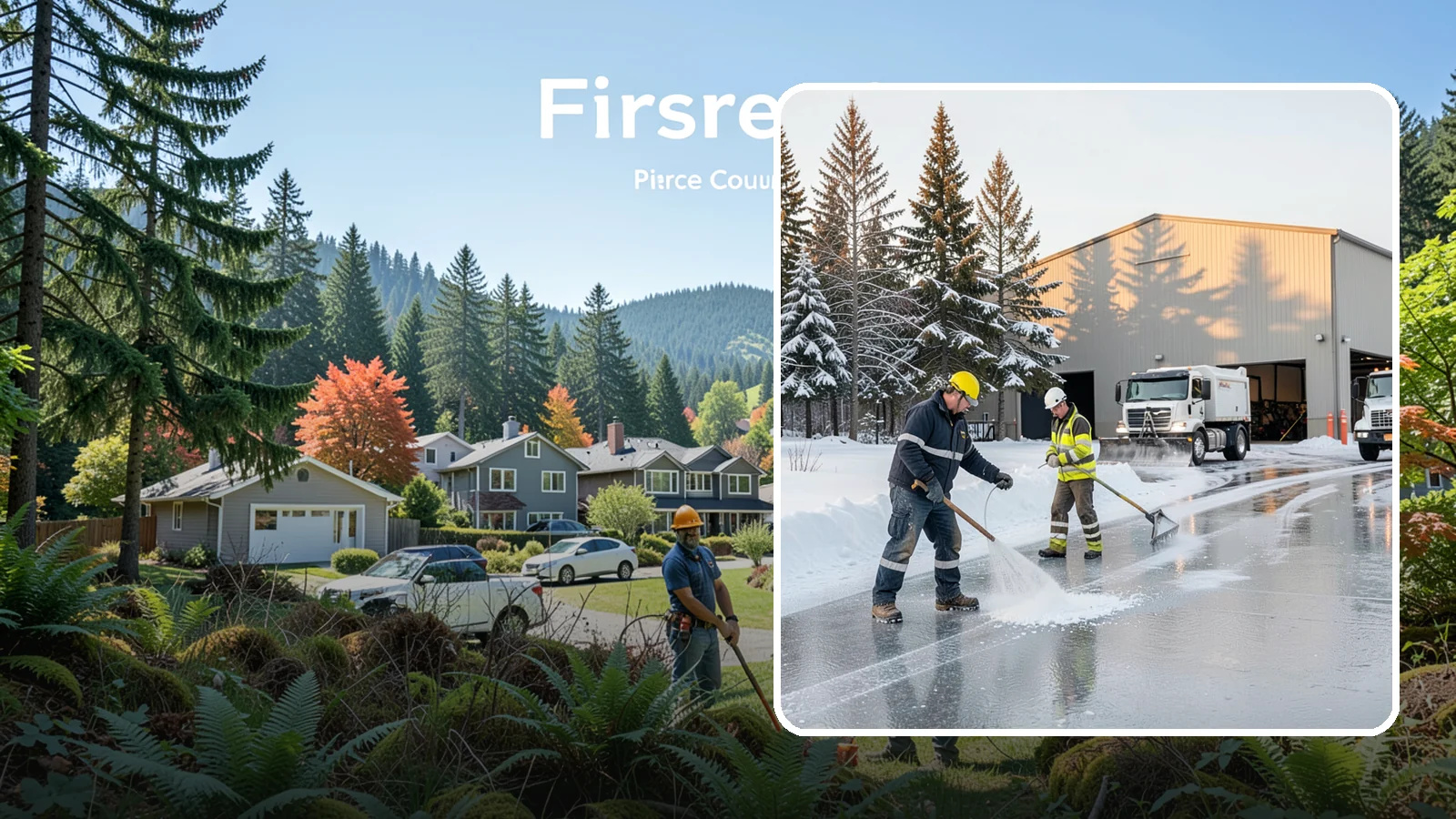 Industrial Facility Deicing in Fircrest, Pierce County, WA - Heavy-duty deicing for industrial sites, keeping truck routes, yard walkways, and equipment approaches safe for round-the-clock...