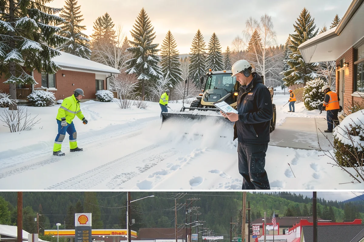 Industrial Facility Deicing in Granite Falls, Snohomish County, WA - Coverage runs all winter with continuous shift-aligned readiness during the extended cold snaps that follow lowland outflow...