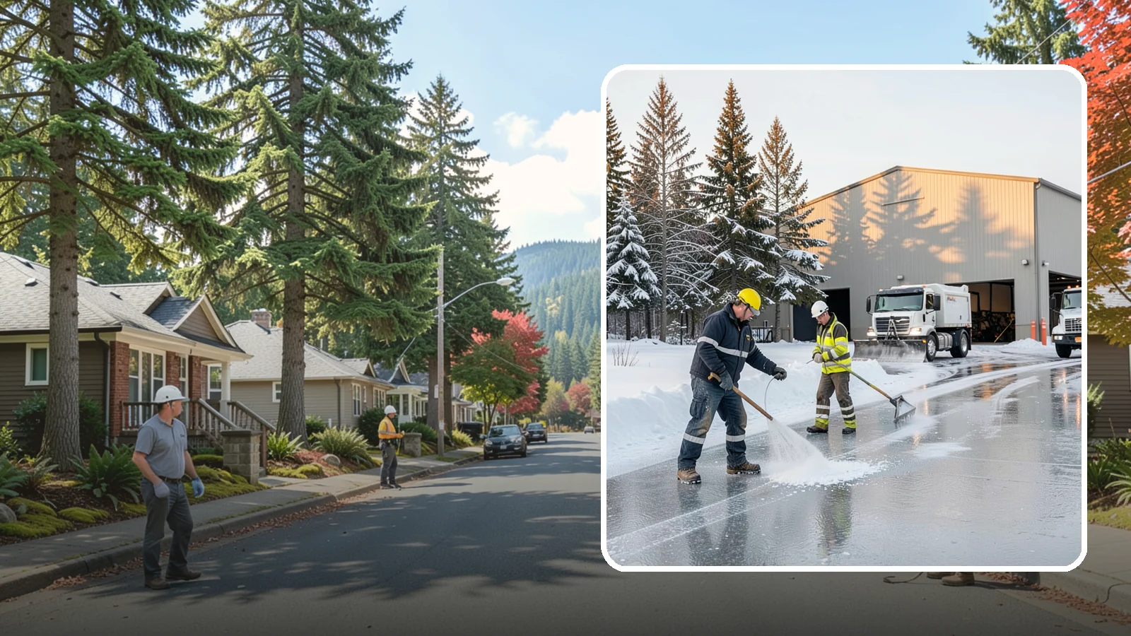 Industrial Facility Deicing in Hunts Point, King County, WA - Heavy-duty deicing for industrial sites, keeping truck routes, yard walkways, and equipment approaches safe for round-the-clock...
