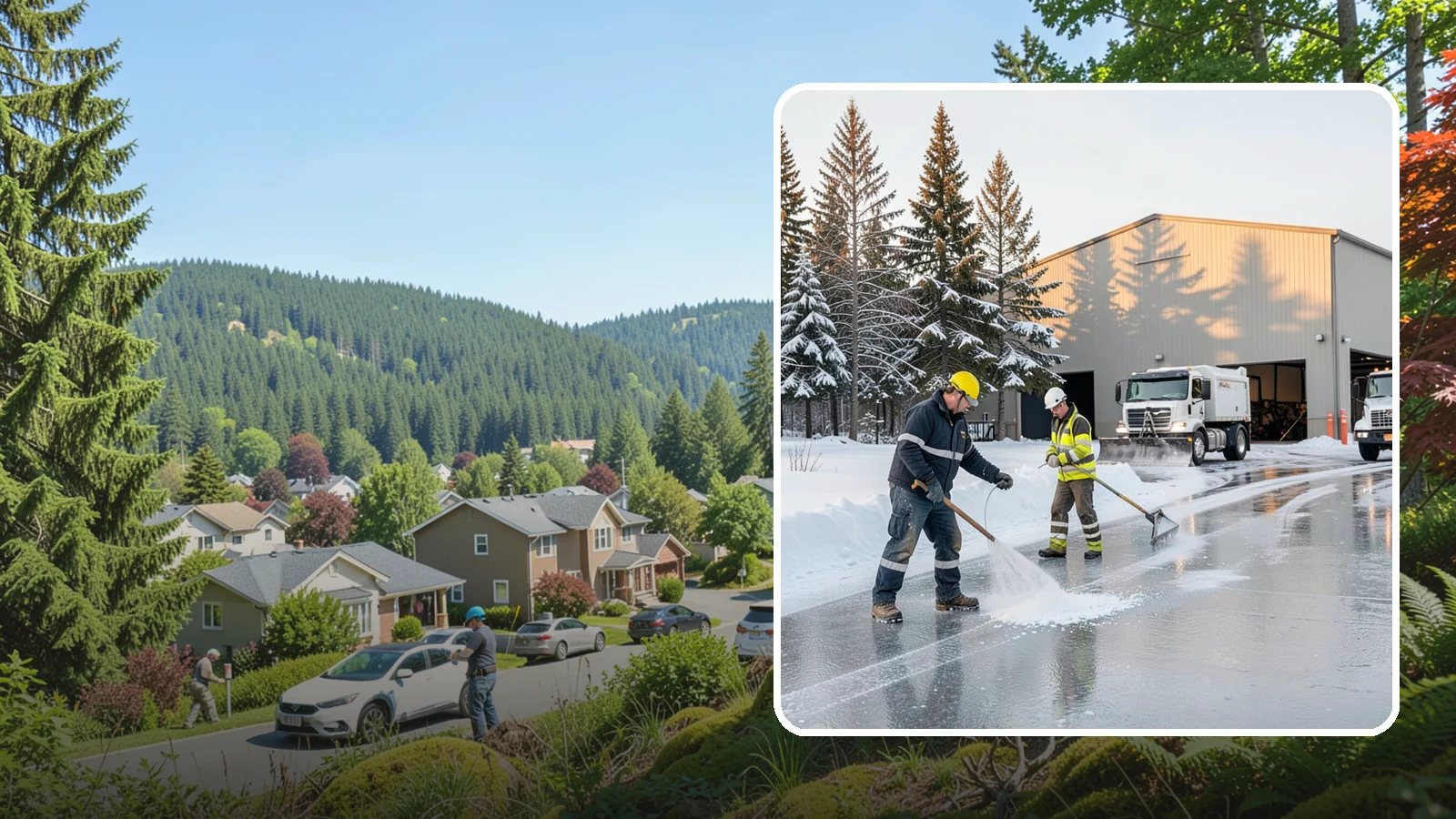 Industrial Facility Deicing in Index, Snohomish County, WA - Heavy-duty deicing for industrial sites, keeping truck routes, yard walkways, and equipment approaches safe for round-the-clock...