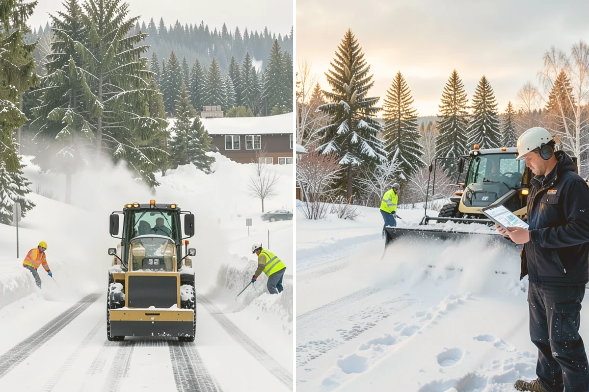 Industrial Facility Deicing in Index, Snohomish County, WA - Assess truck lanes, walkways, and staging areas with site management