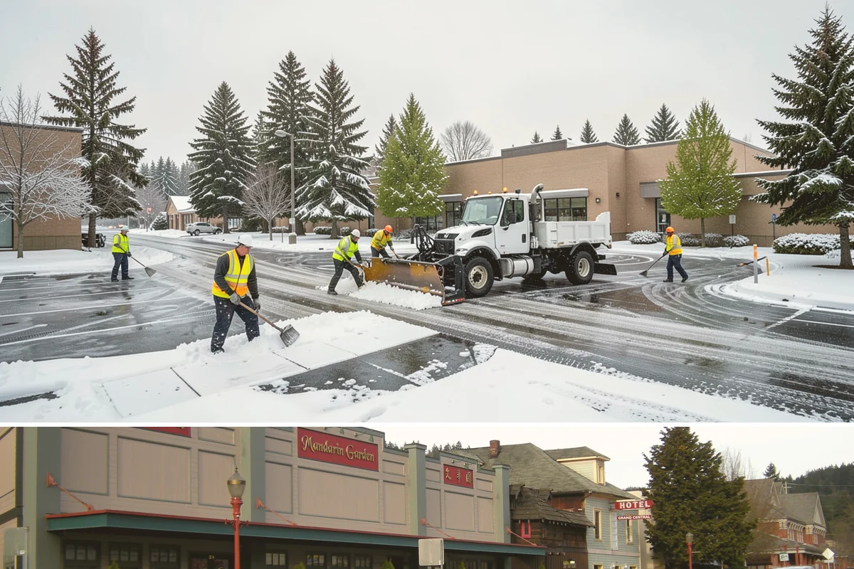 Industrial Facility Deicing in Issaquah, King County, WA - Coverage runs all winter with continuous shift-aligned readiness during the extended cold snaps that follow lowland outflow...