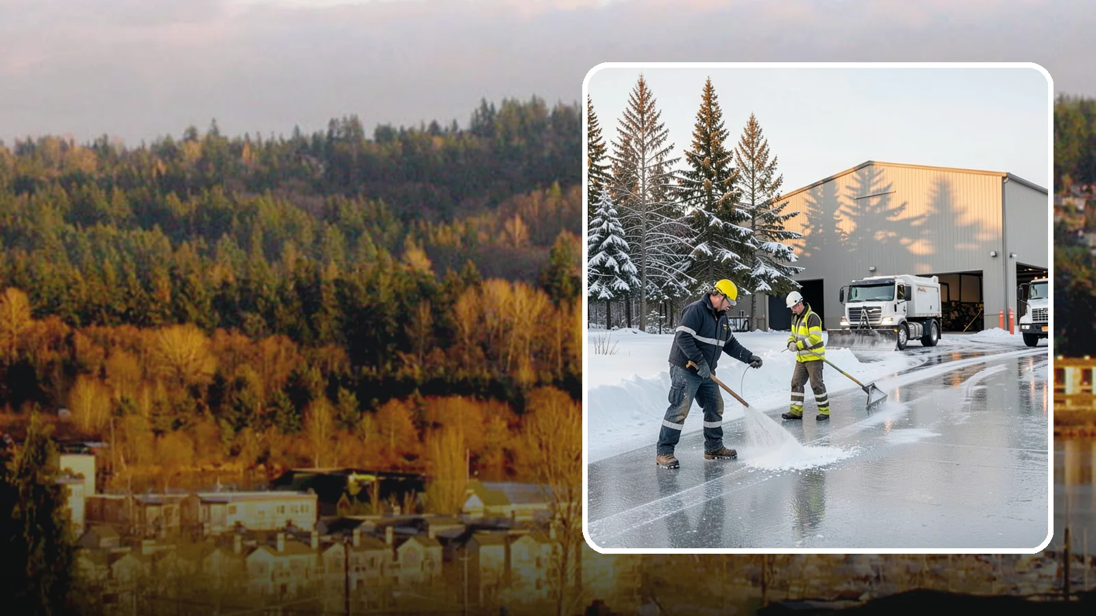 Industrial Facility Deicing in Kenmore, King County, WA - Heavy-duty deicing for industrial sites, keeping truck routes, yard walkways, and equipment approaches safe for round-the-clock...