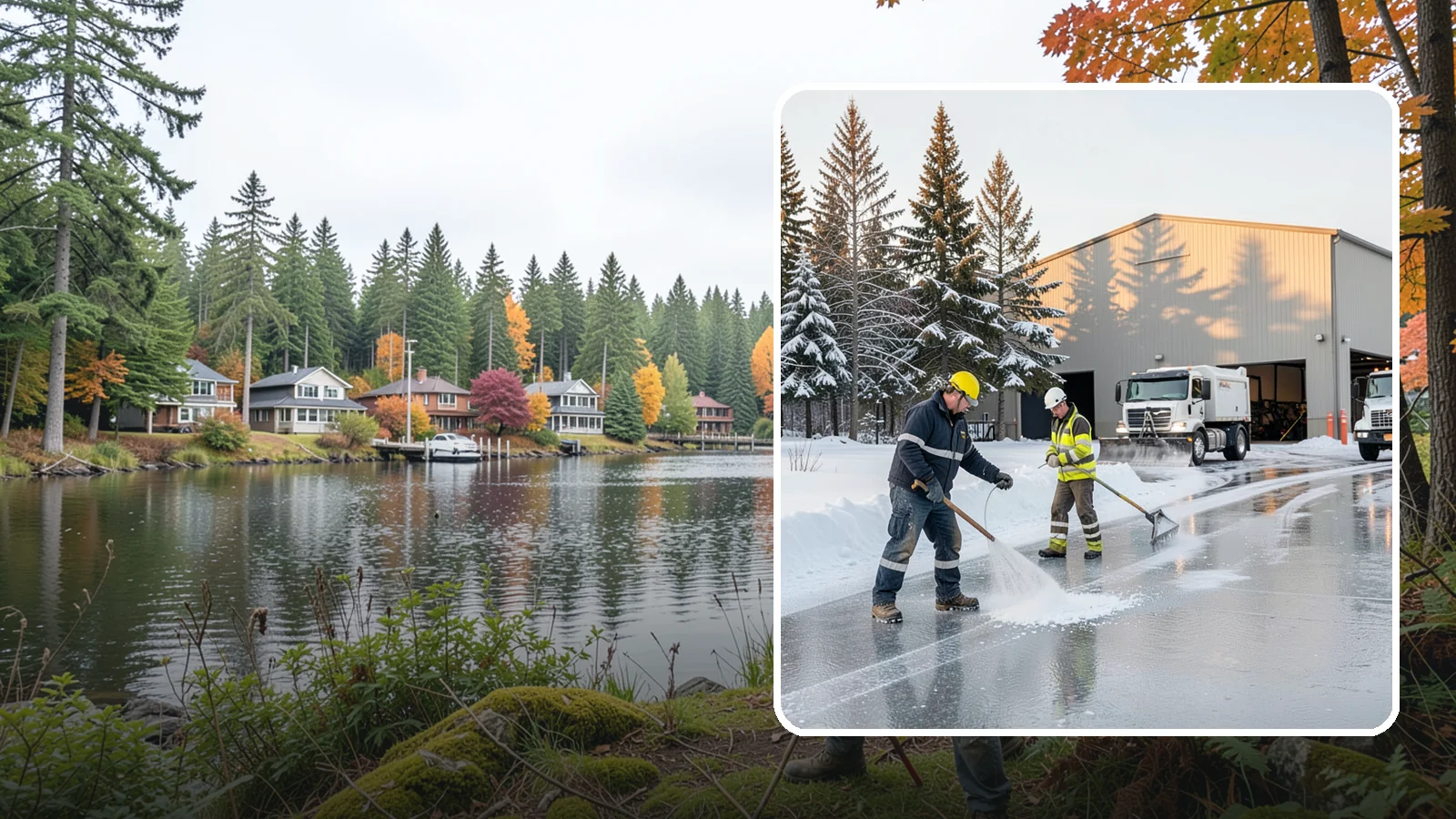 Industrial Facility Deicing in La Conner, Skagit County, WA - Heavy-duty deicing for industrial sites, keeping truck routes, yard walkways, and equipment approaches safe for round-the-clock...
