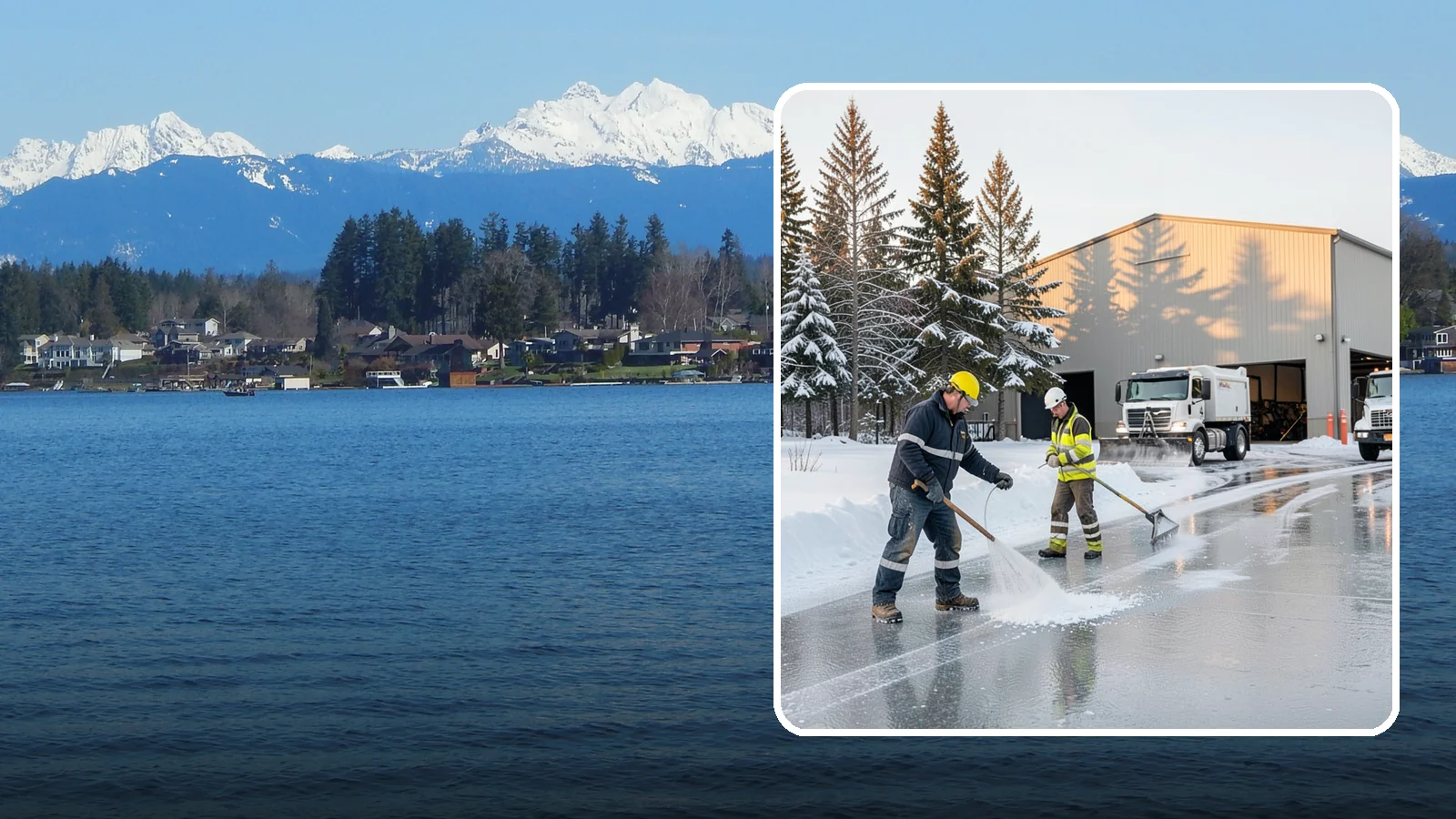 Industrial Facility Deicing in Lake Stevens, Snohomish County, WA - Heavy-duty deicing for industrial sites, keeping truck routes, yard walkways, and equipment approaches safe for round-the-clock...