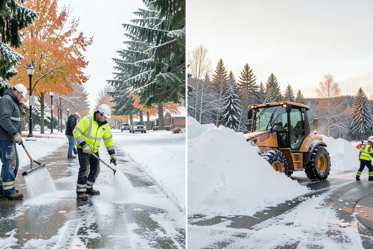 Industrial Facility Deicing in Lakewood, Pierce County, WA - Assess truck lanes, walkways, and staging areas with site management