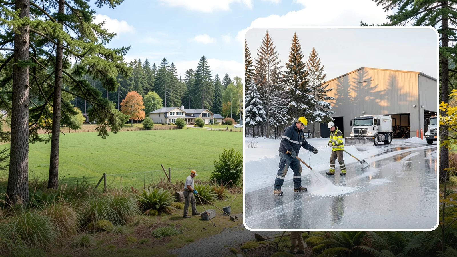 Industrial Facility Deicing in Lyman, Skagit County, WA - Heavy-duty deicing for industrial sites, keeping truck routes, yard walkways, and equipment approaches safe for round-the-clock...