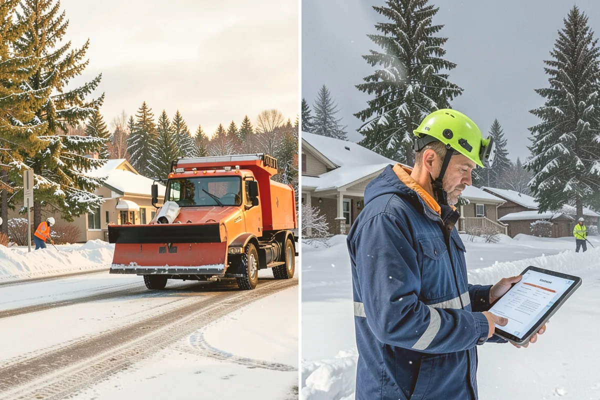 Industrial Facility Deicing in Lynnwood, Snohomish County, WA - Assess truck lanes, walkways, and staging areas with site management
