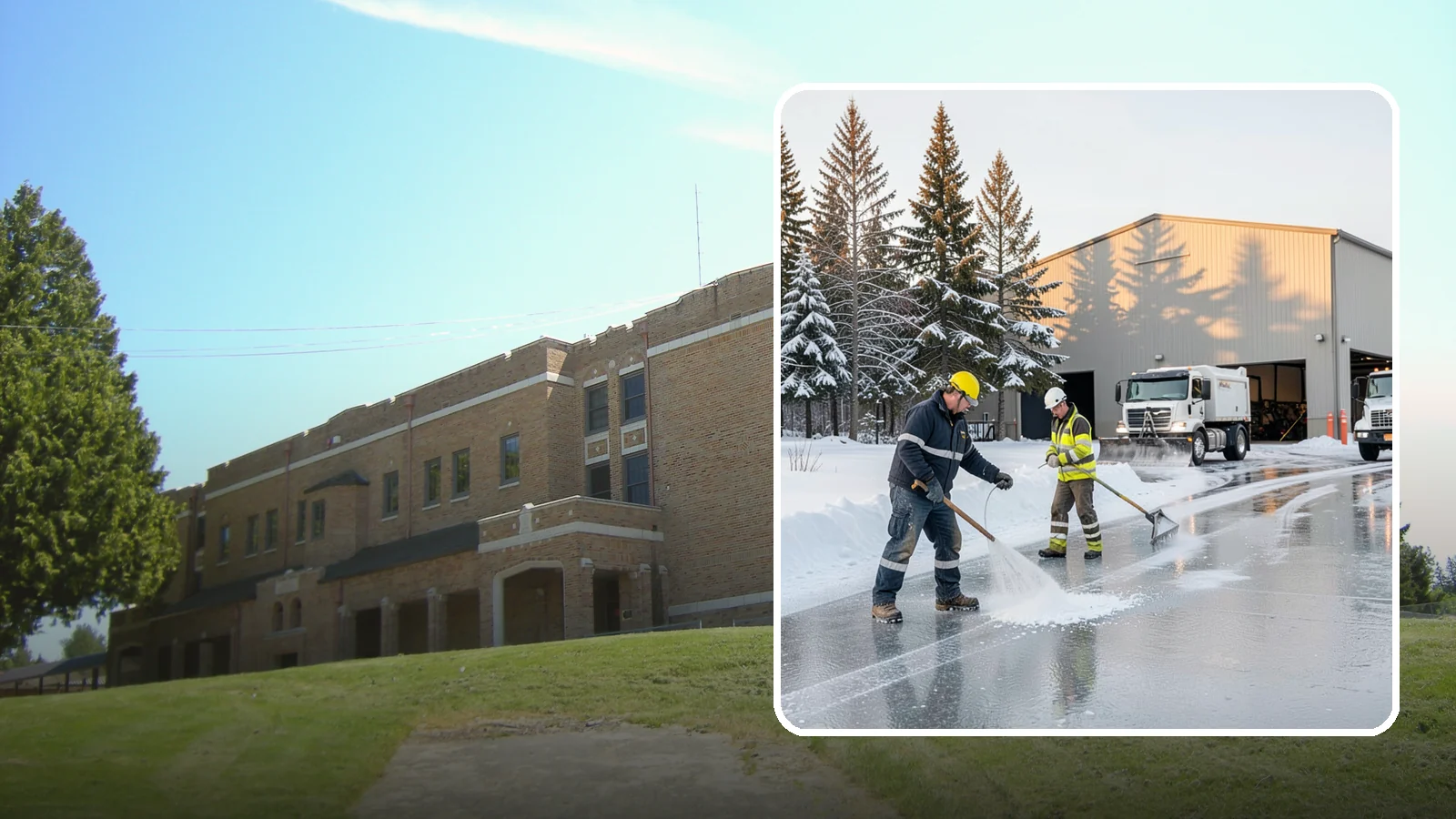 Industrial Facility Deicing in Maple Valley, King County, WA - Heavy-duty deicing for industrial sites, keeping truck routes, yard walkways, and equipment approaches safe for round-the-clock...