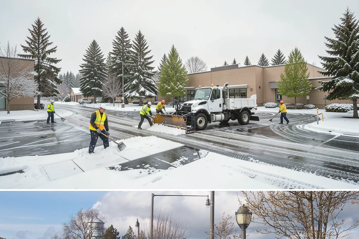 Industrial Facility Deicing in Marysville, Snohomish County, WA - Coverage runs all winter with continuous shift-aligned readiness during the extended cold snaps that follow lowland outflow...