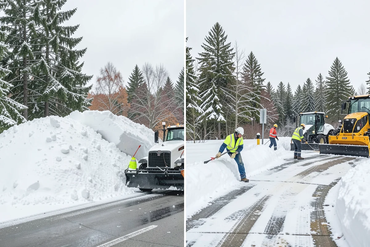 Industrial Facility Deicing in Medina, King County, WA - Assess truck lanes, walkways, and staging areas with site management