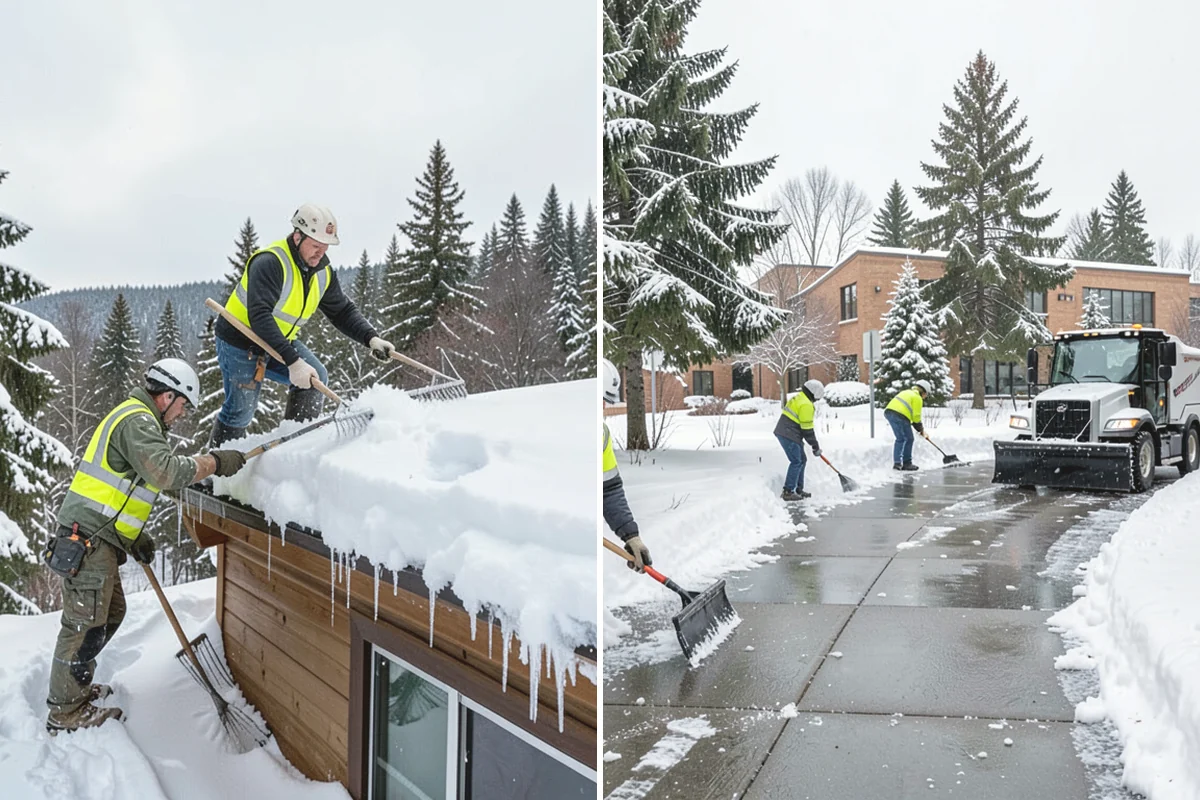 Industrial Facility Deicing in Mill Creek, Snohomish County, WA - Assess truck lanes, walkways, and staging areas with site management