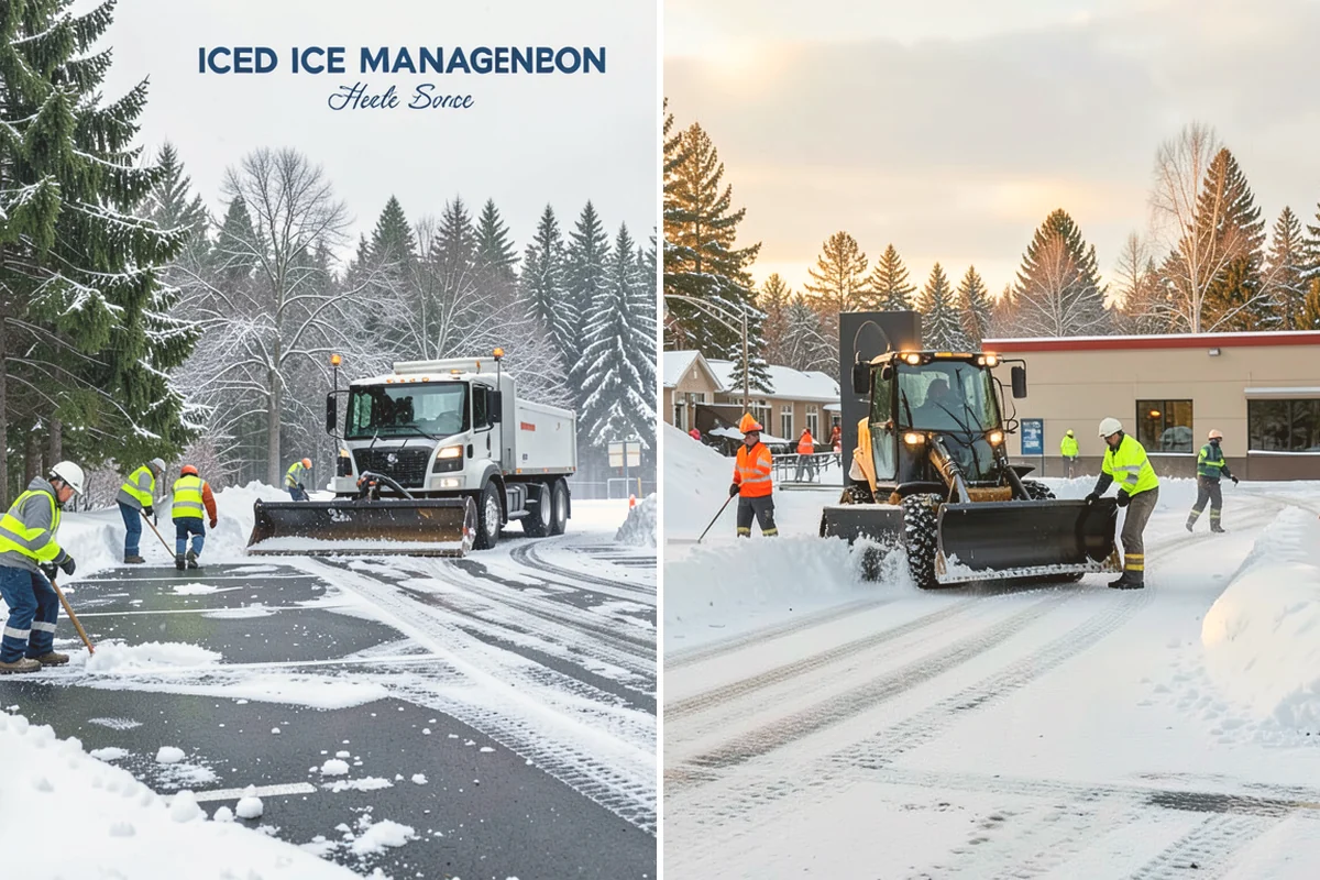 Industrial Facility Deicing in Milton, King County, WA - Assess truck lanes, walkways, and staging areas with site management