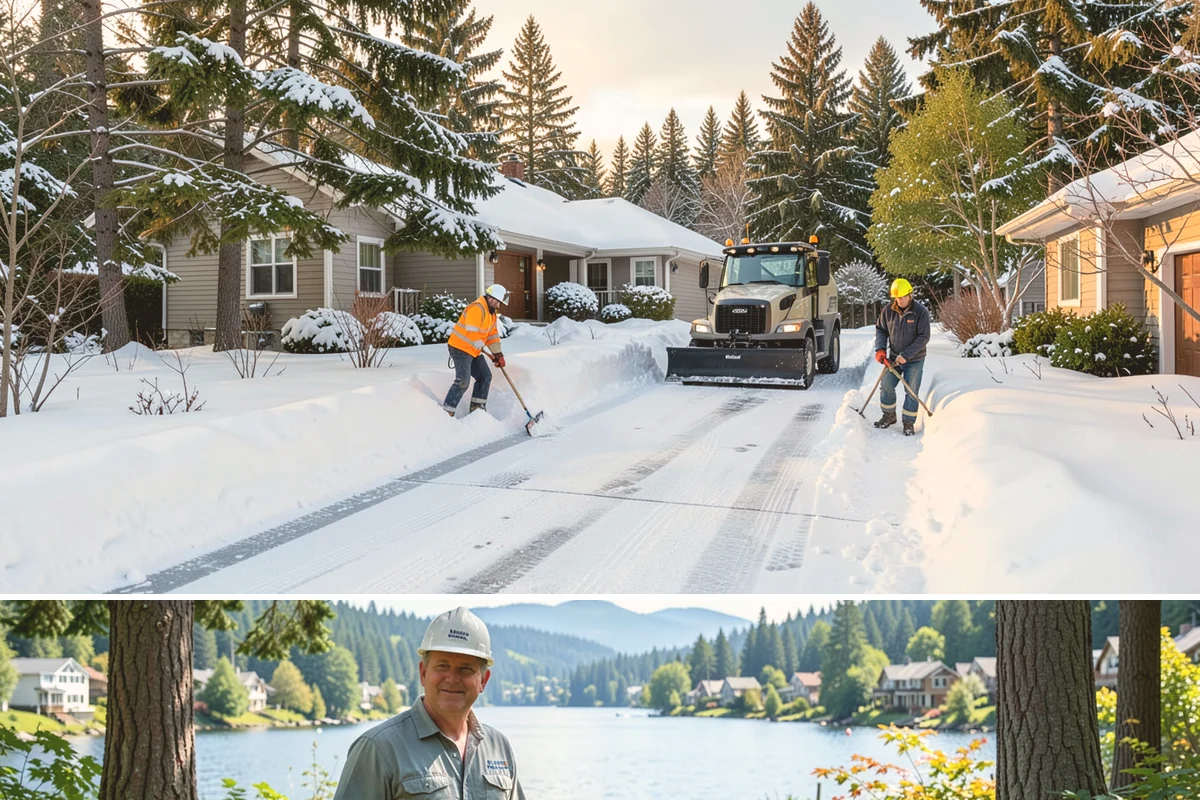 Industrial Facility Deicing in Milton, King County, WA - Coverage runs all winter with continuous shift-aligned readiness during the extended cold snaps that follow lowland outflow...