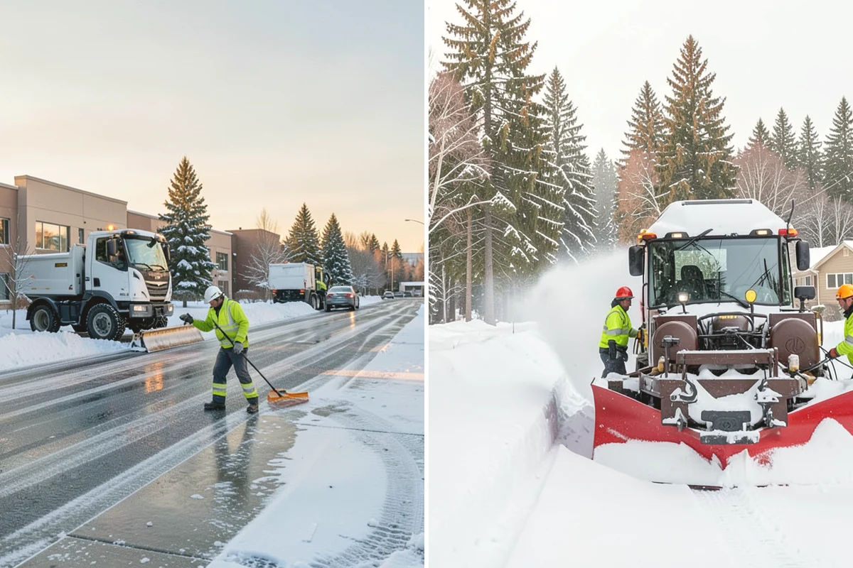 Industrial Facility Deicing in Monroe, Snohomish County, WA - Assess truck lanes, walkways, and staging areas with site management