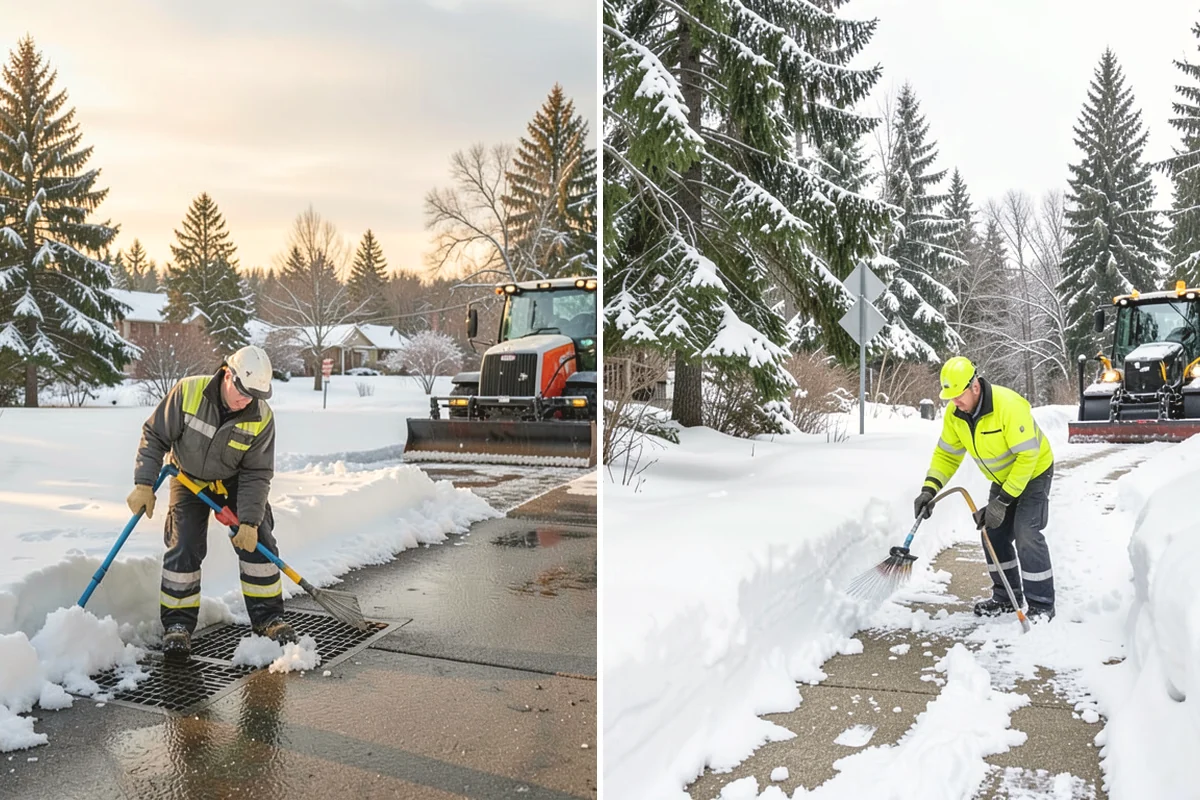 Industrial Facility Deicing in Mukilteo, Snohomish County, WA - Assess truck lanes, walkways, and staging areas with site management
