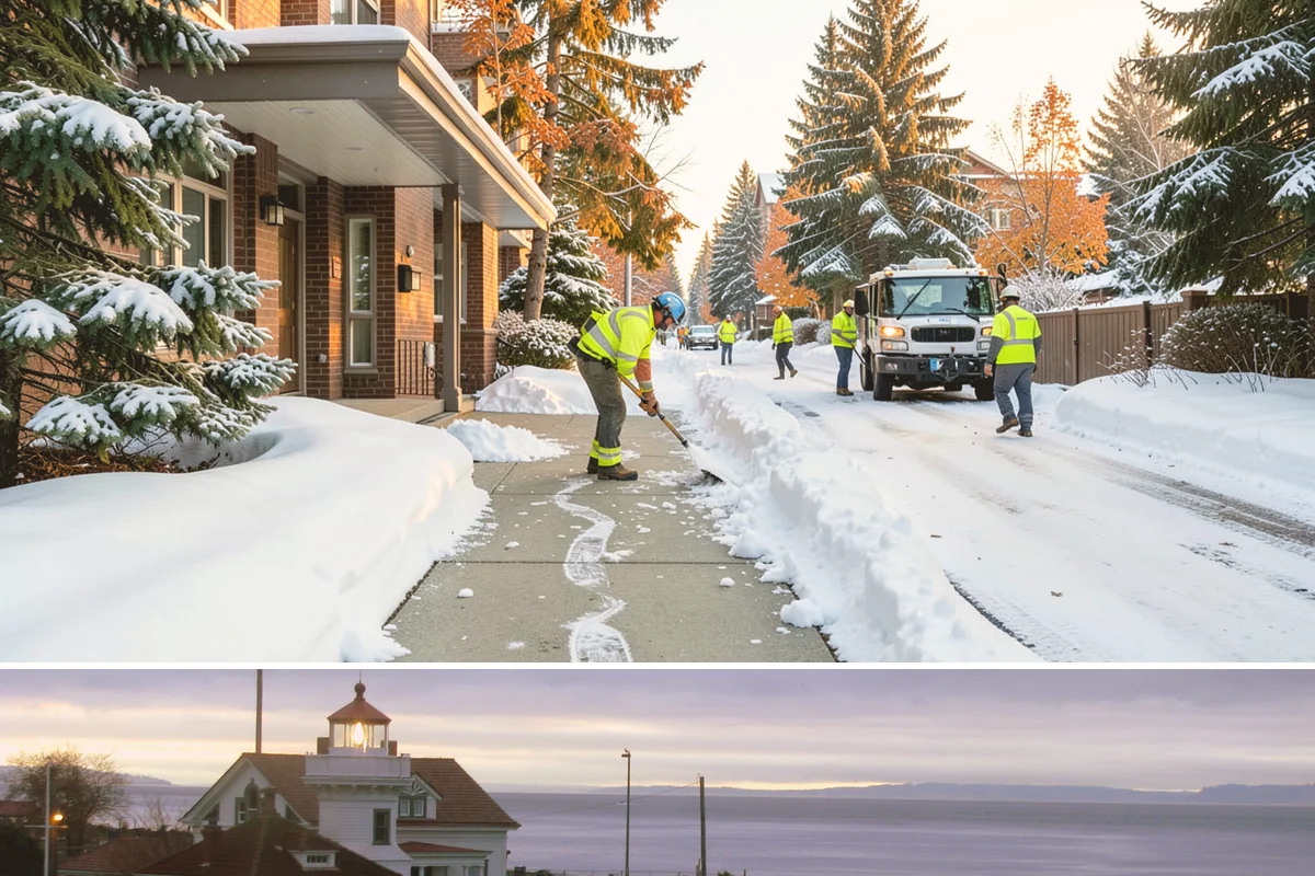 Industrial Facility Deicing in Mukilteo, Snohomish County, WA - Coverage runs all winter with continuous shift-aligned readiness during the extended cold snaps that follow lowland outflow...