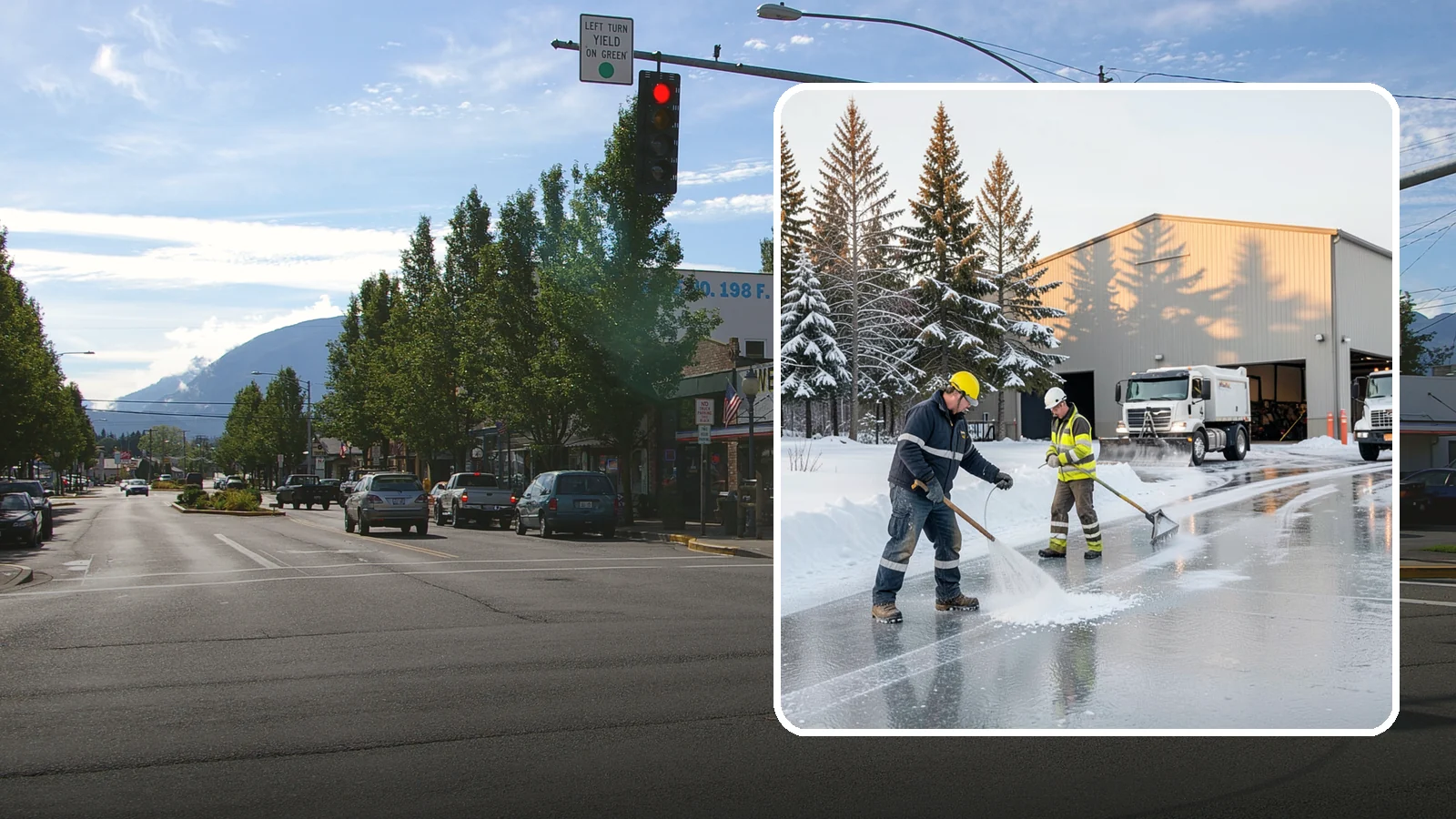 Industrial Facility Deicing in North Bend, King County, WA - Heavy-duty deicing for industrial sites, keeping truck routes, yard walkways, and equipment approaches safe for round-the-clock...