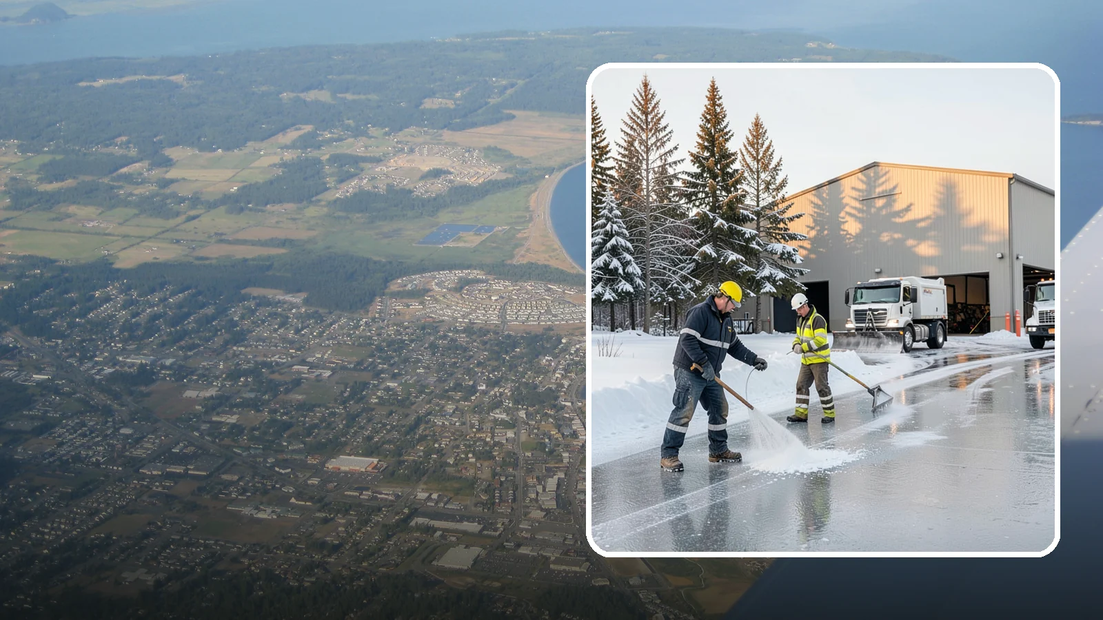 Industrial Facility Deicing in Oak Harbor, Island County, WA - Heavy-duty deicing for industrial sites, keeping truck routes, yard walkways, and equipment approaches safe for round-the-clock...