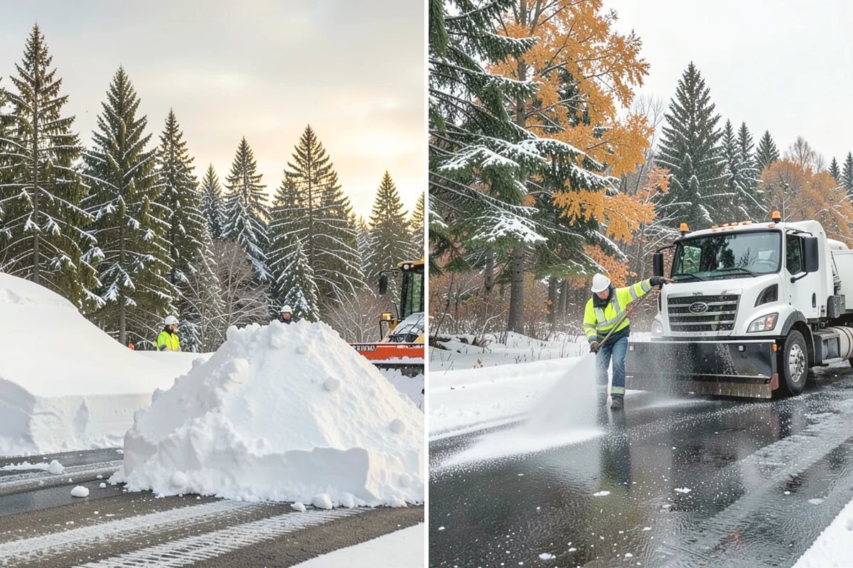 Industrial Facility Deicing in Oak Harbor, Island County, WA - Assess truck lanes, walkways, and staging areas with site management