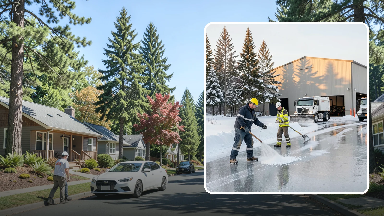 Industrial Facility Deicing in Orting, Pierce County, WA - Heavy-duty deicing for industrial sites, keeping truck routes, yard walkways, and equipment approaches safe for round-the-clock...