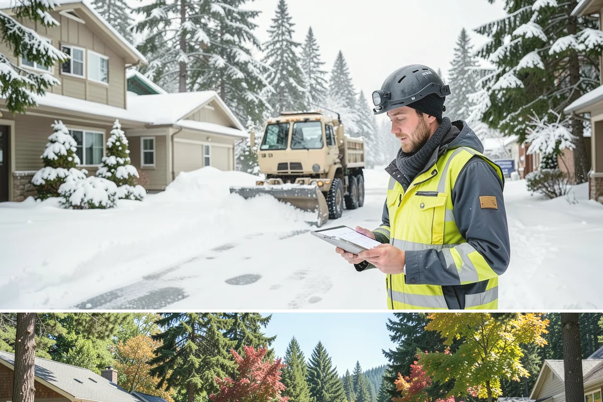 Industrial Facility Deicing in Orting, Pierce County, WA - Coverage runs all winter with continuous shift-aligned readiness during the extended cold snaps that follow lowland outflow...