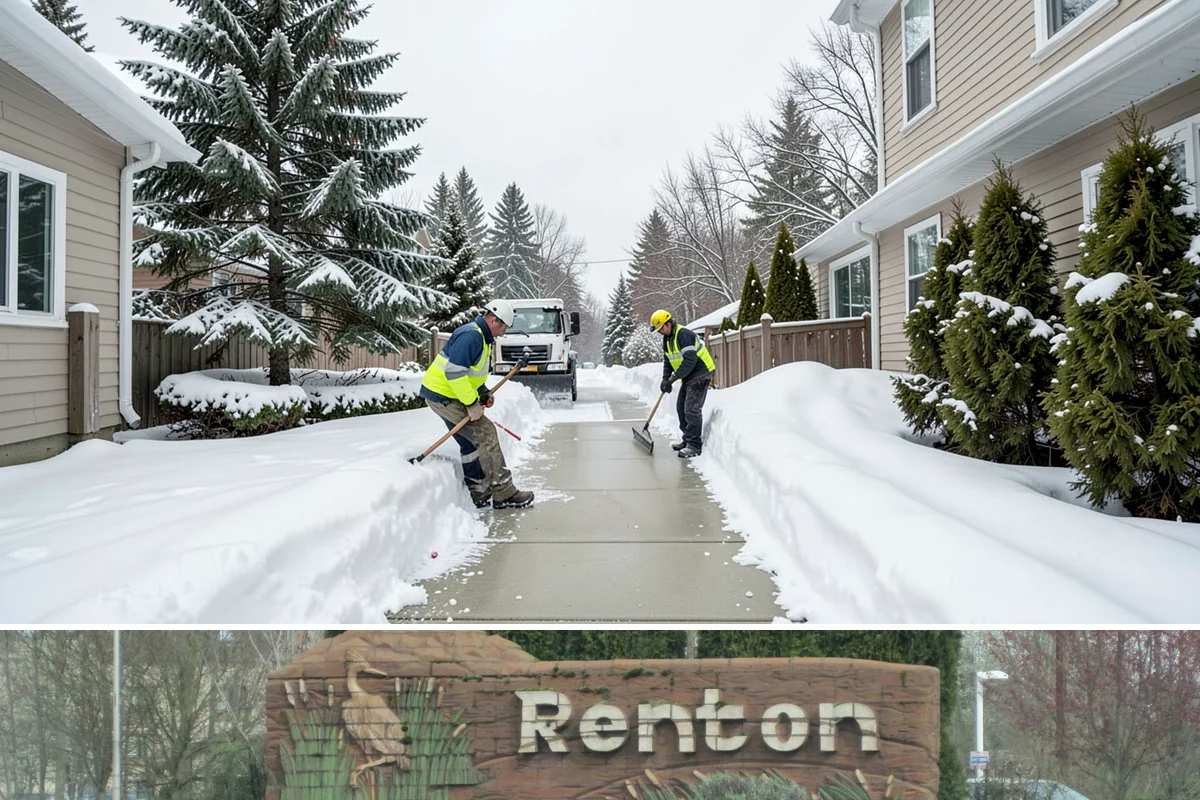 Industrial Facility Deicing in Renton, King County, WA - Coverage runs all winter with continuous shift-aligned readiness during the extended cold snaps that follow lowland outflow...