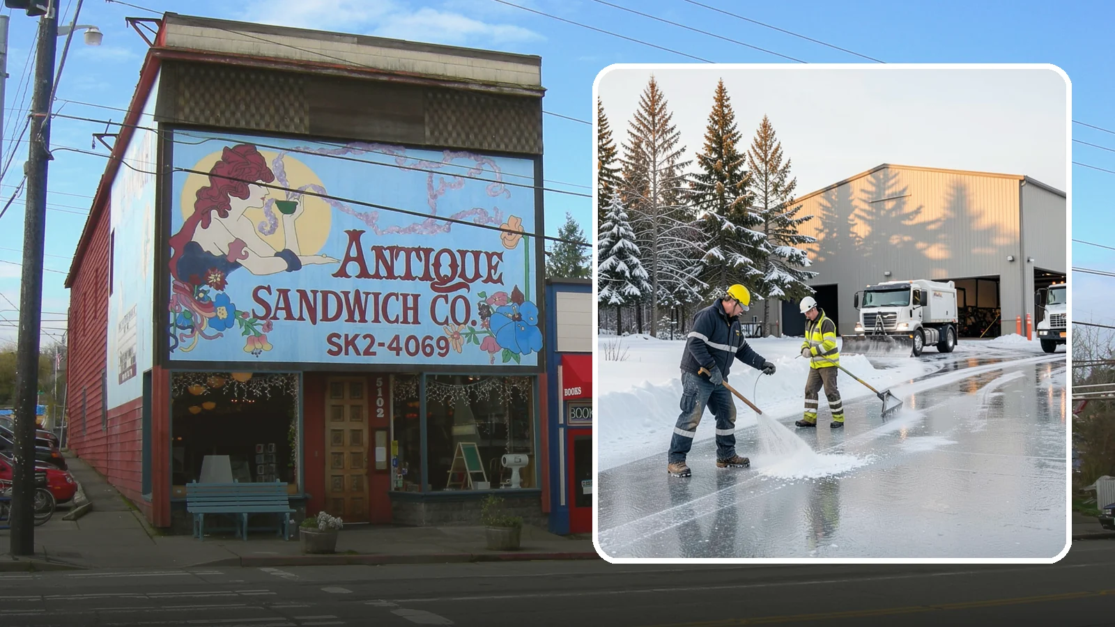 Industrial Facility Deicing in Ruston, Pierce County, WA - Heavy-duty deicing for industrial sites, keeping truck routes, yard walkways, and equipment approaches safe for round-the-clock...