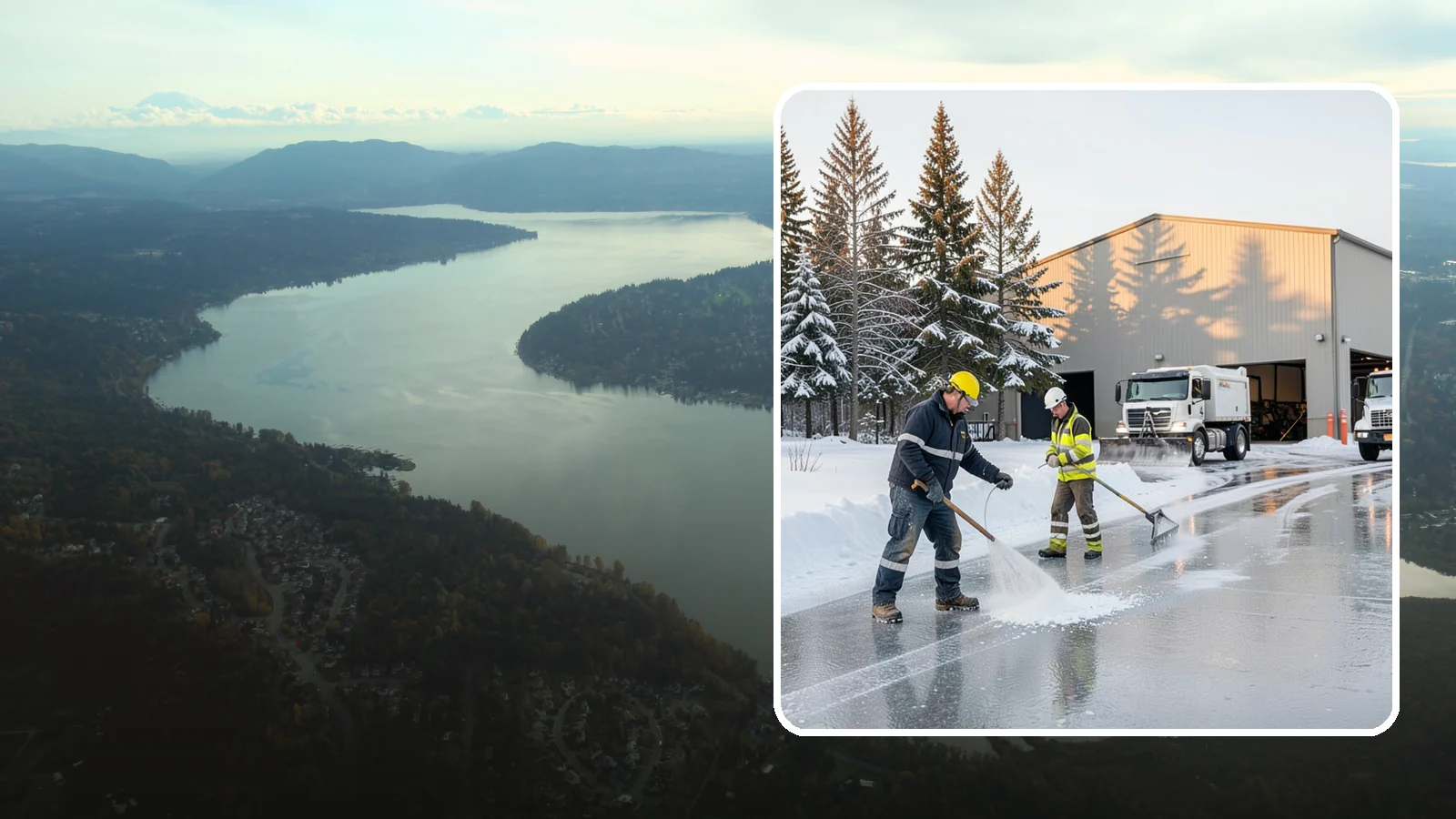 Industrial Facility Deicing in Sammamish, King County, WA - Heavy-duty deicing for industrial sites, keeping truck routes, yard walkways, and equipment approaches safe for round-the-clock...