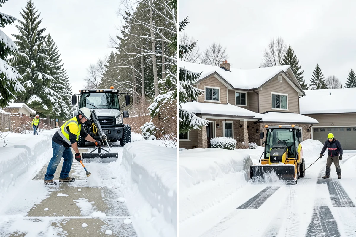 Industrial Facility Deicing in SeaTac, King County, WA - Assess truck lanes, walkways, and staging areas with site management