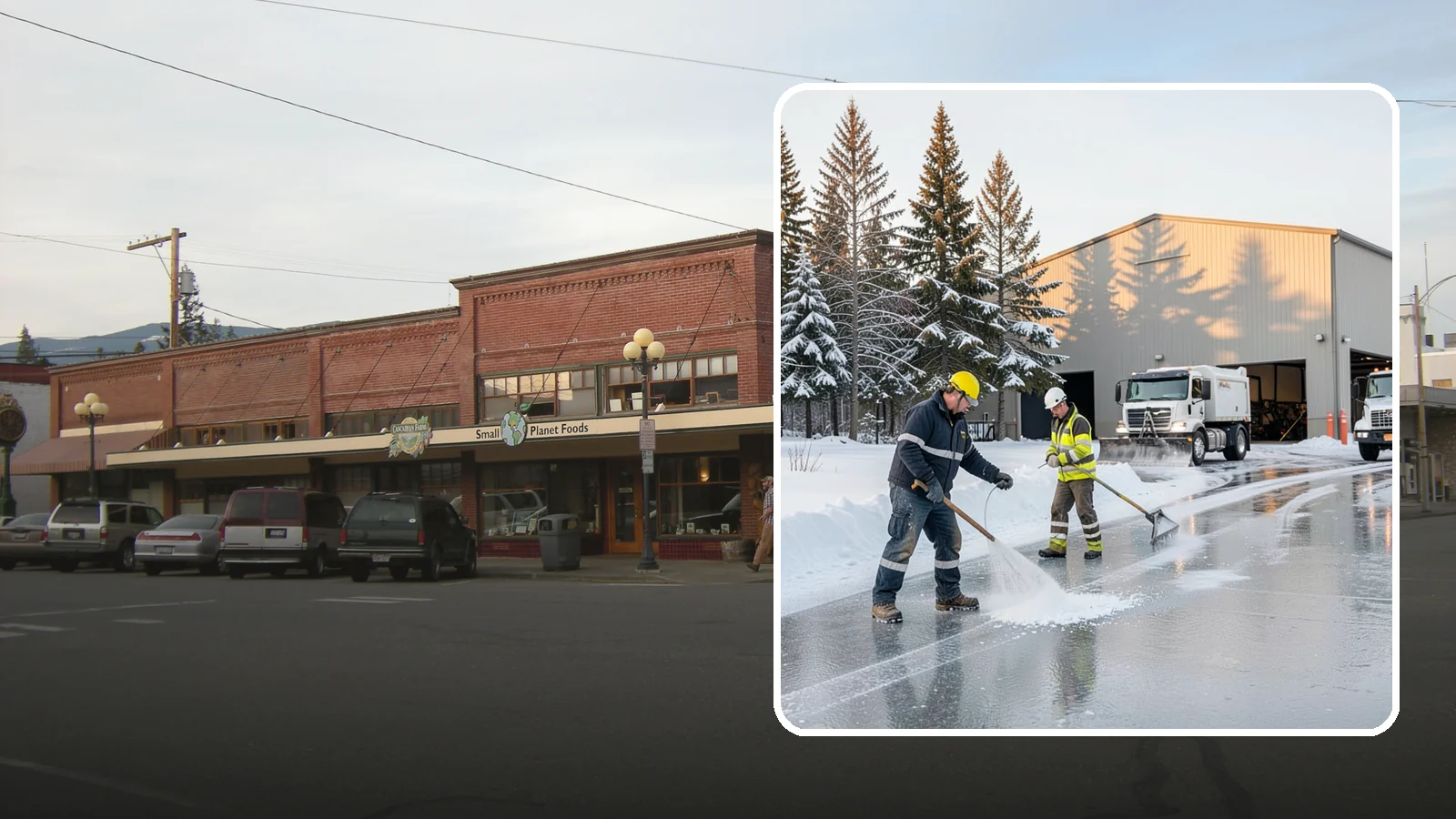 Industrial Facility Deicing in Sedro-Woolley, Skagit County, WA - Heavy-duty deicing for industrial sites, keeping truck routes, yard walkways, and equipment approaches safe for round-the-clock...