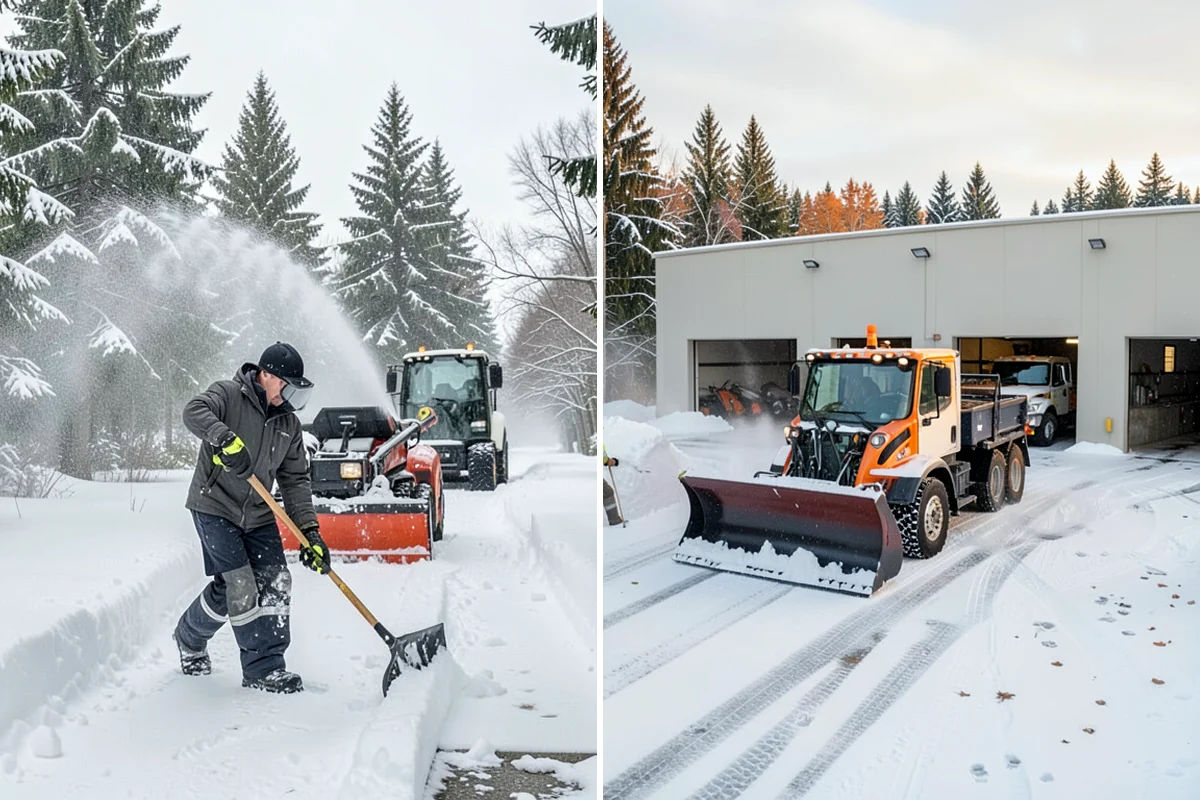 Industrial Facility Deicing in Sedro-Woolley, Skagit County, WA - Assess truck lanes, walkways, and staging areas with site management