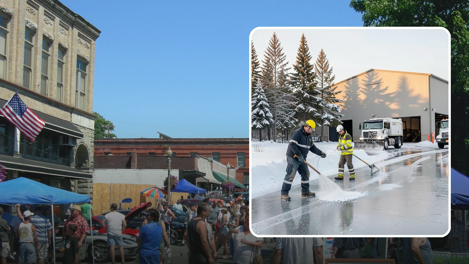 Industrial Facility Deicing in Snohomish, Snohomish County, WA - Heavy-duty deicing for industrial sites, keeping truck routes, yard walkways, and equipment approaches safe for round-the-clock...