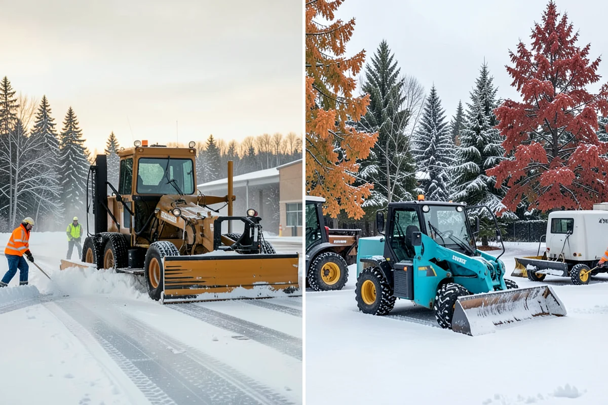 Industrial Facility Deicing in Snoqualmie, King County, WA - Assess truck lanes, walkways, and staging areas with site management