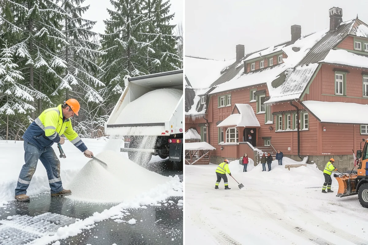Industrial Facility Deicing in Tacoma, Pierce County, WA - Assess truck lanes, walkways, and staging areas with site management