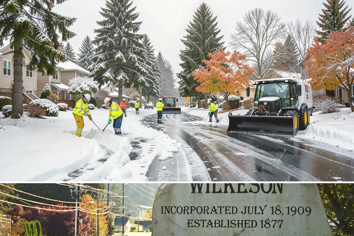 Industrial Facility Deicing in Wilkeson, Pierce County, WA - Coverage runs all winter with continuous shift-aligned readiness during the extended cold snaps that follow lowland outflow...