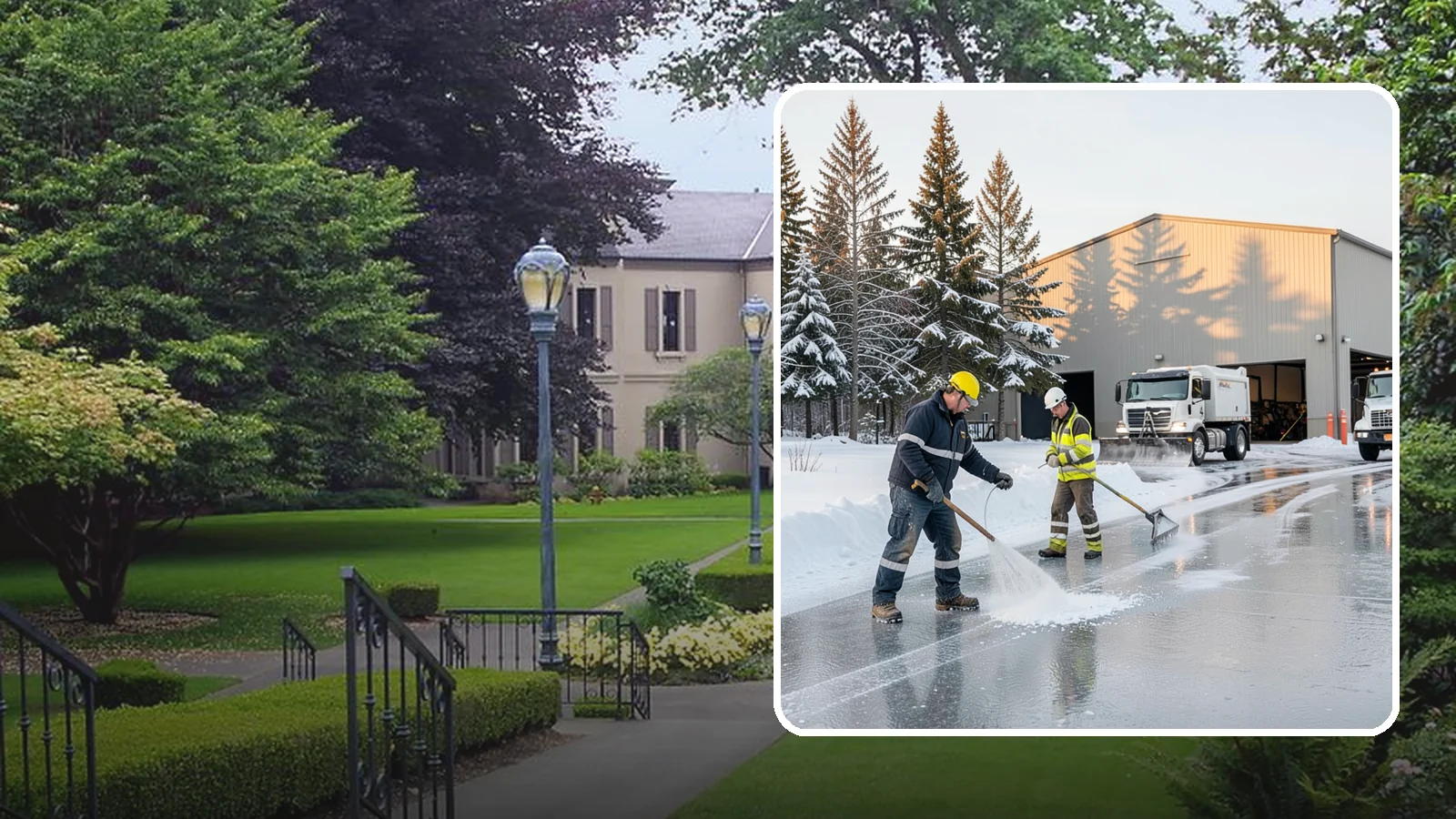 Industrial Facility Deicing in Woodinville, King County, WA - Heavy-duty deicing for industrial sites, keeping truck routes, yard walkways, and equipment approaches safe for round-the-clock...