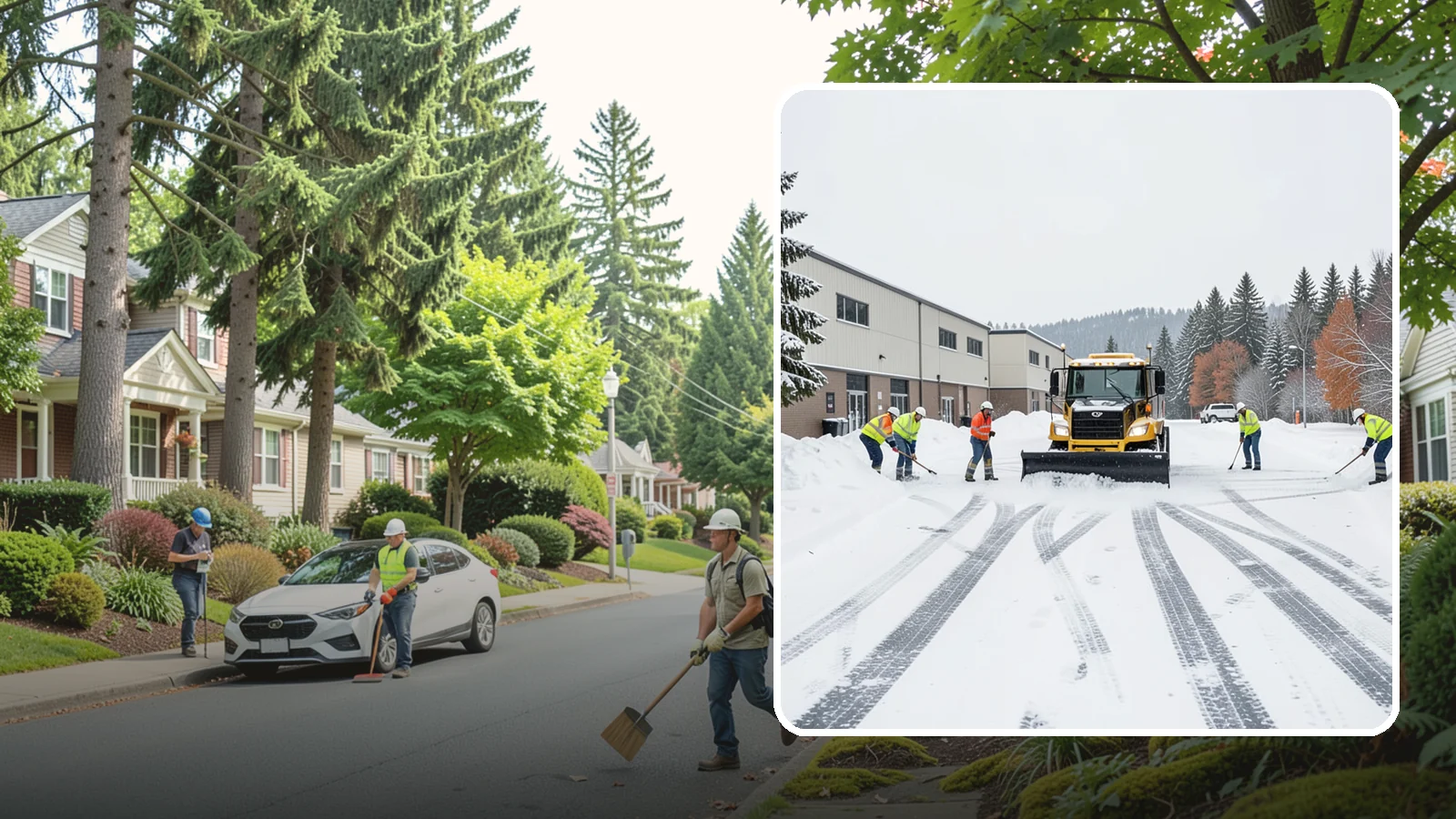 Industrial Facility Parking Lot Snow Removal in Beaux Arts Village, King County, WA - We clear large industrial lots and truck approaches so Western Washington operations keep running through winter weather.