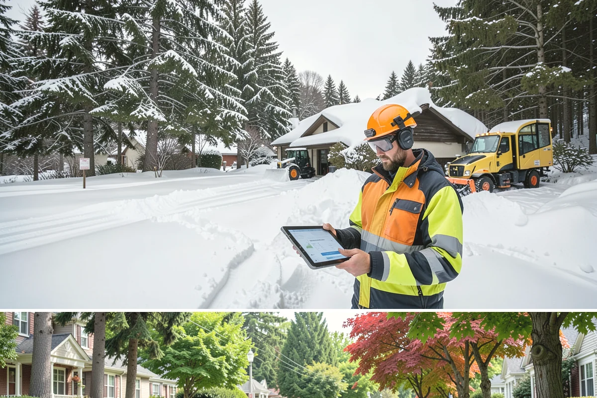 Industrial Facility Parking Lot Snow Removal in Beaux Arts Village, King County, WA - Industrial lots in the Puget Sound region need the most winter clearing from December through February, when cold snaps threaten...