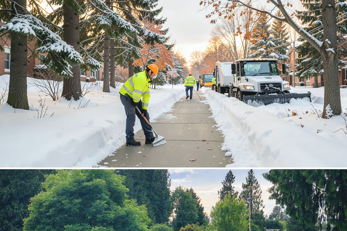 Industrial Facility Parking Lot Snow Removal in Bonney Lake, Pierce County, WA - Industrial lots in the Puget Sound region need the most winter clearing from December through February, when cold snaps threaten...