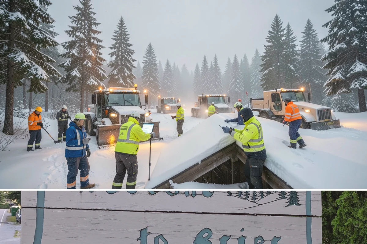 Industrial Facility Parking Lot Snow Removal in Brier, Snohomish County, WA - Industrial lots in the Puget Sound region need the most winter clearing from December through February, when cold snaps threaten...