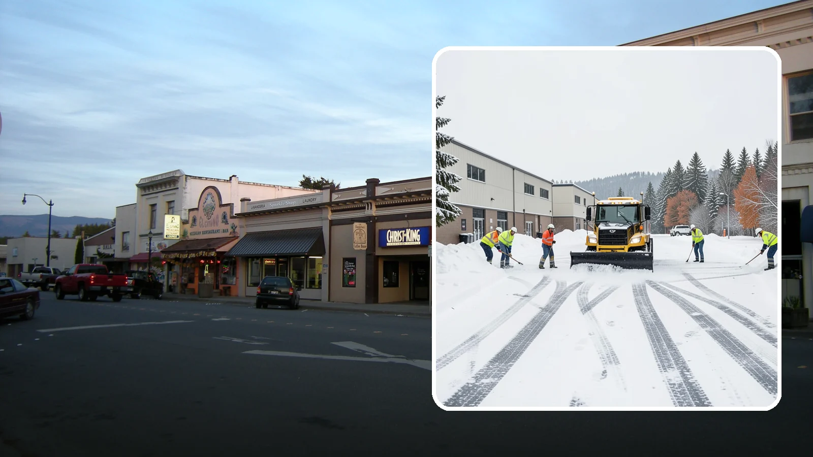 Industrial Facility Parking Lot Snow Removal in Burlington, Skagit County, WA - We clear large industrial lots and truck approaches so Western Washington operations keep running through winter weather.