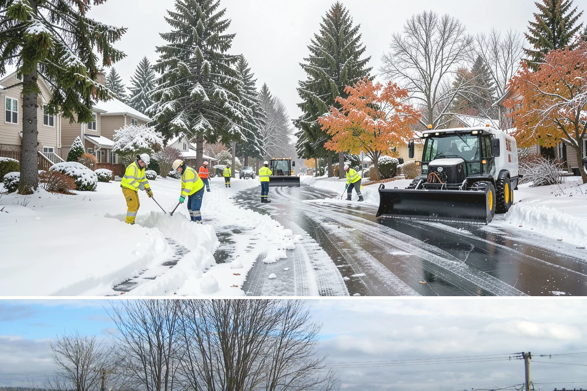 Industrial Facility Parking Lot Snow Removal in Langley, Island County, WA - Industrial lots in the Puget Sound region need the most winter clearing from December through February, when cold snaps threaten...
