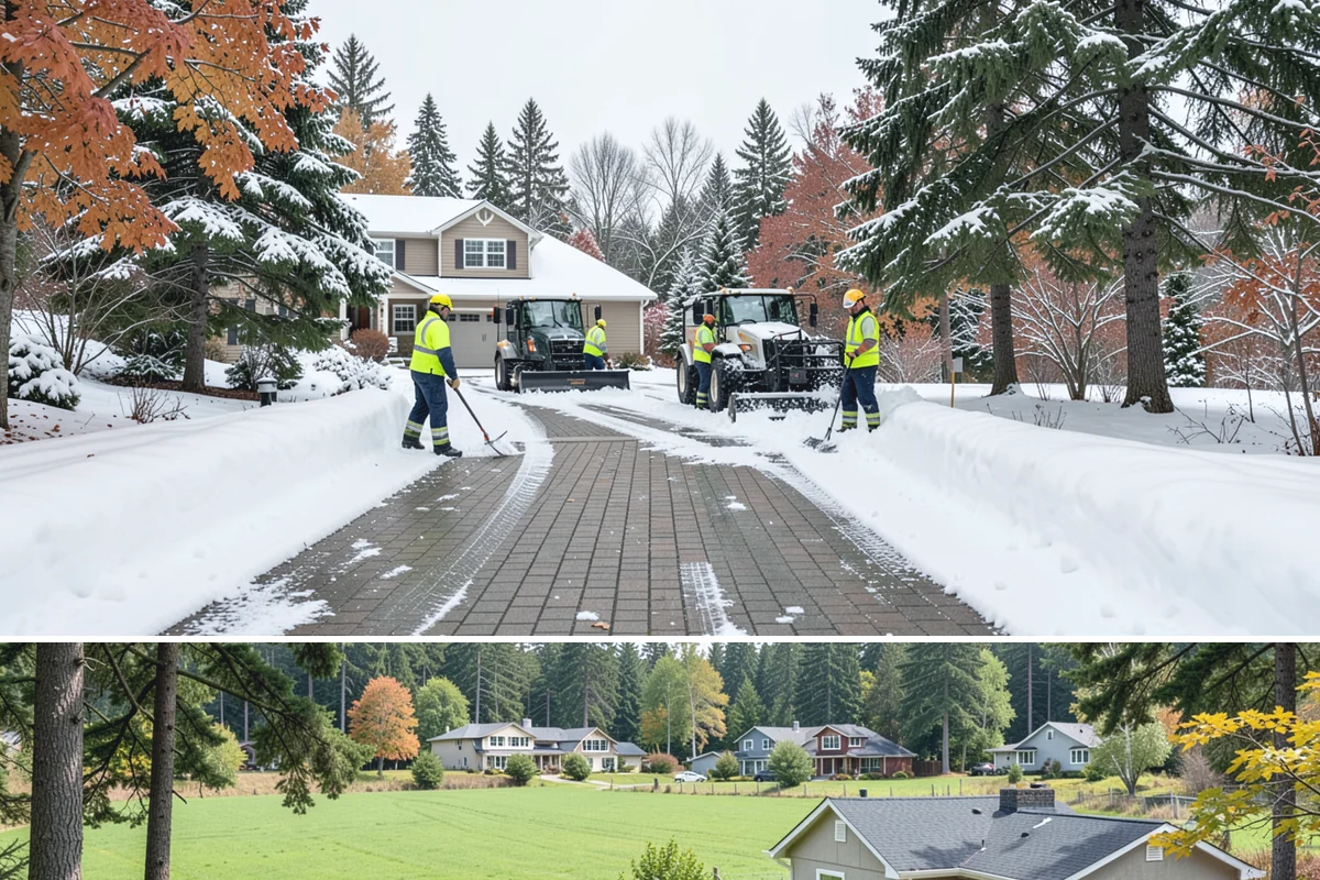 Industrial Facility Parking Lot Snow Removal in Lyman, Skagit County, WA - Industrial lots in the Puget Sound region need the most winter clearing from December through February, when cold snaps threaten...