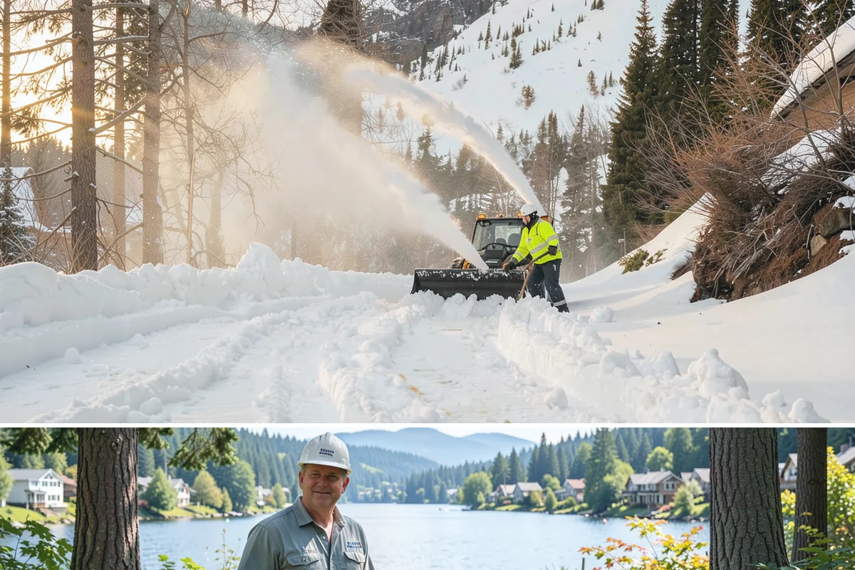 Industrial Facility Parking Lot Snow Removal in Milton, King County, WA - Industrial lots in the Puget Sound region need the most winter clearing from December through February, when cold snaps threaten...