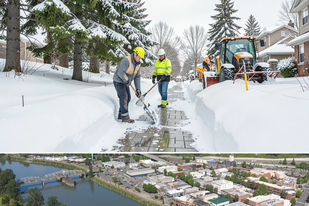 Industrial Facility Parking Lot Snow Removal in Mount Vernon, Skagit County, WA - Industrial lots in the Puget Sound region need the most winter clearing from December through February, when cold snaps threaten...