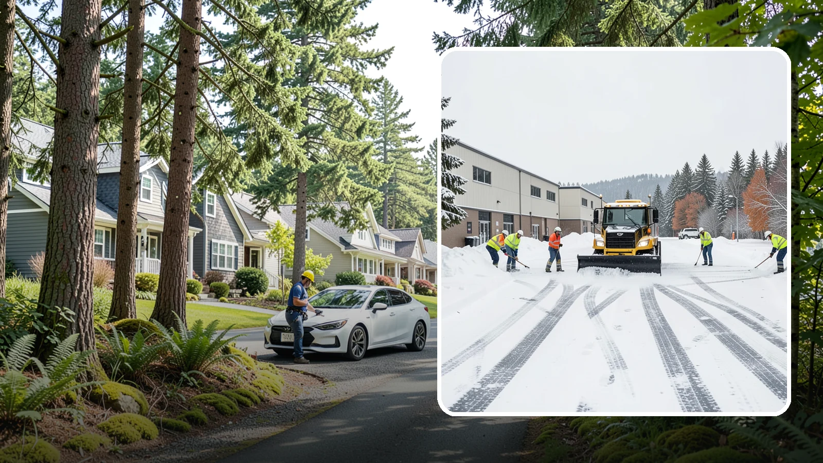 Industrial Facility Parking Lot Snow Removal in Normandy Park, King County, WA - We clear large industrial lots and truck approaches so Western Washington operations keep running through winter weather.